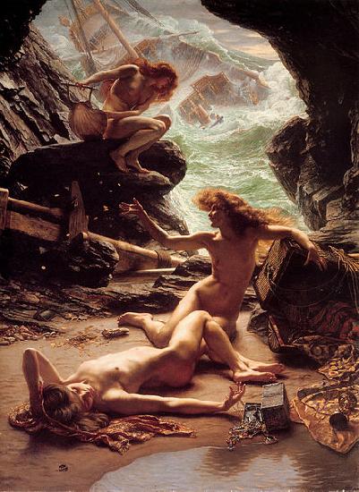 Poynter, Sir Edward John Cave of the Storm Nymphs